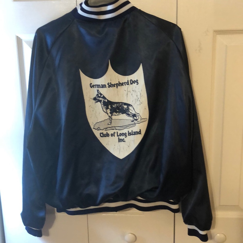 Vintage satin jacket size large